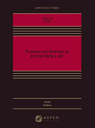 Problems and Materials on Consumer Law