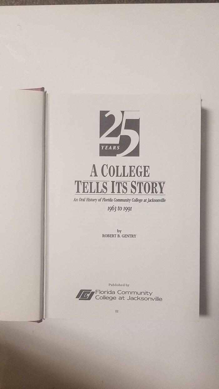 A College Tells Its Story