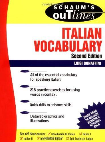 By Luigi Bonaffini - Schaum's Outline of Italian Vocabulary (2nd Edition) (2002-04-20) [Paperback]