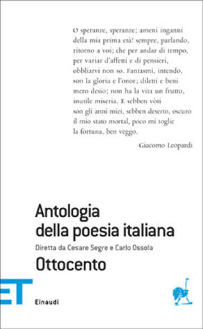 Antologia della poesia italiana: Ottocento
