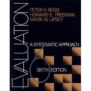 Evaluation A Systematic Approach