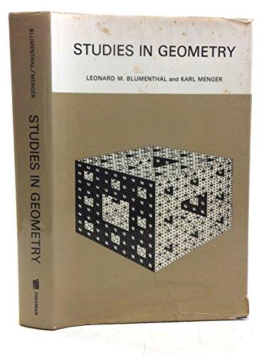 Studies in geometry