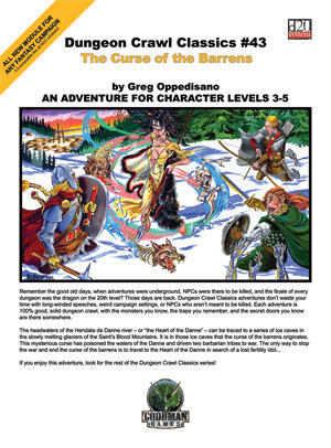 Dungeon Crawl Classics #43: The Curse of the Barrens