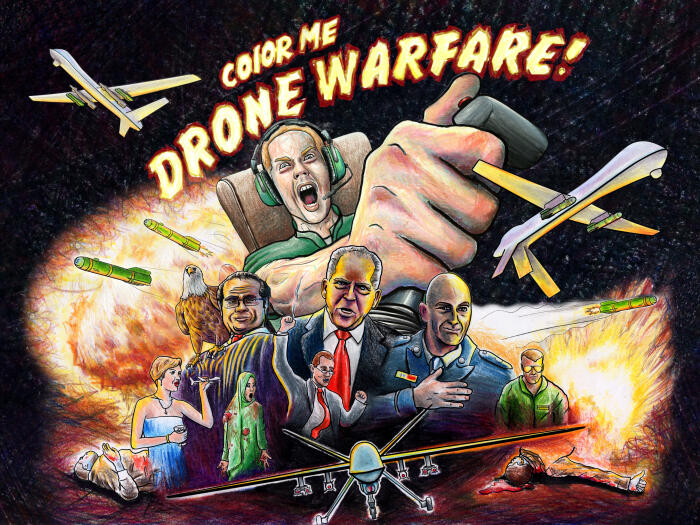 Color Me Drone Warfare!