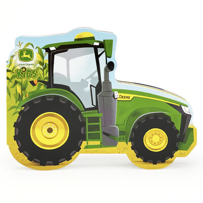 John Deere How Tractors Work - Children's Shaped Board Book for Little Farmers and Tractor Lovers
