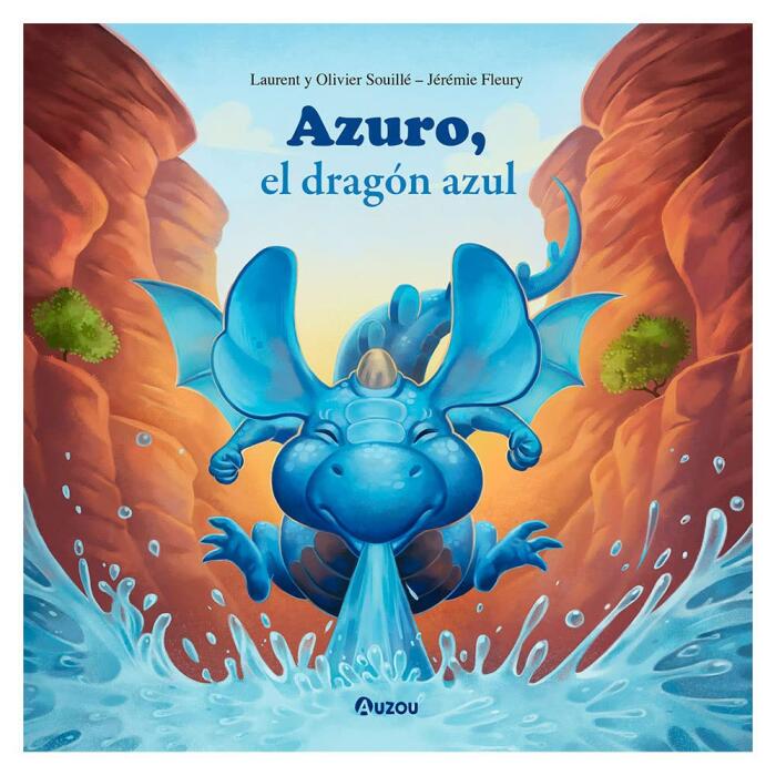 Azuro, el dragón azul