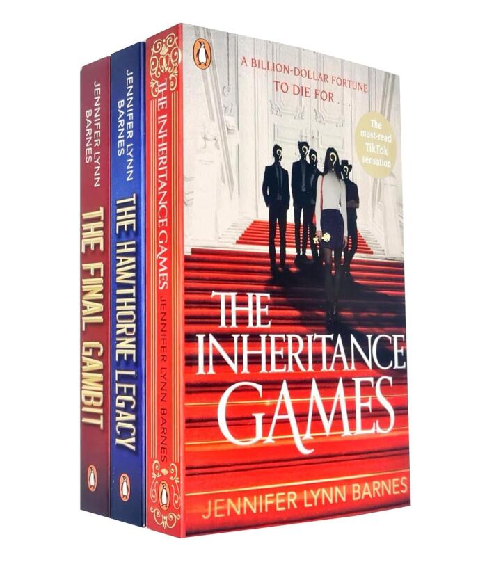 The Inheritance Games Series 3 Books Collection Set By Jennifer Lynn Barnes