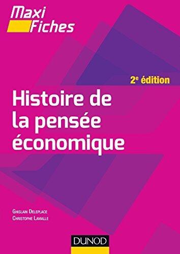 Maxi fiches - Histoire de la pensée économique - 2e éd. (Economie)