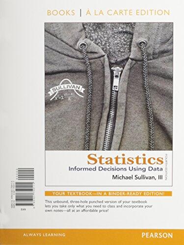 Statistics: Informed Decisions Using Data with Integrated Review [with MyStatLab + Worksheets]