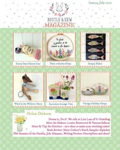 Bustle & Sew Magazine Issue 54: July 2015