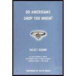 Do Americans Shop Too Much?, (00)