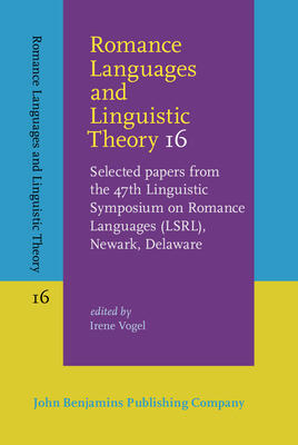 Romance Languages and Linguistic Theory 16