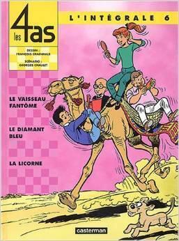 Les 4 as : L'Intégrale, tome 6 : Le Vaisseau fantôme - Le Diamant bleu - La Licorne