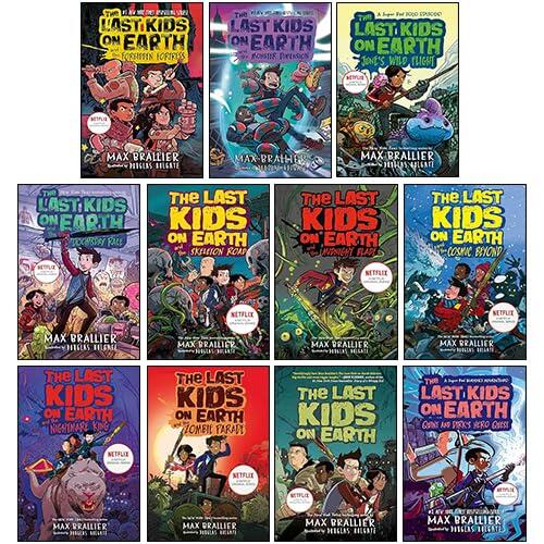 The Last Kids On Earth Series Books 1 - 11 Collection Set