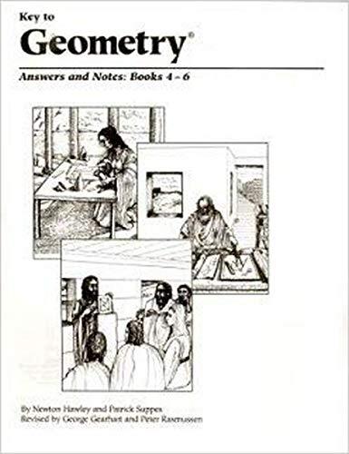 Key to Geometry, Books 4-6, Answers and Notes