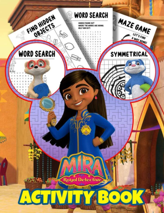 Mira Royal Detective Activity Book: Experience The Fun Old And New Game Without Your Phone Through This Engaging And Engaging Coloring Book