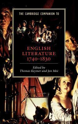 The Cambridge Companion to English Literature, 1740-1830