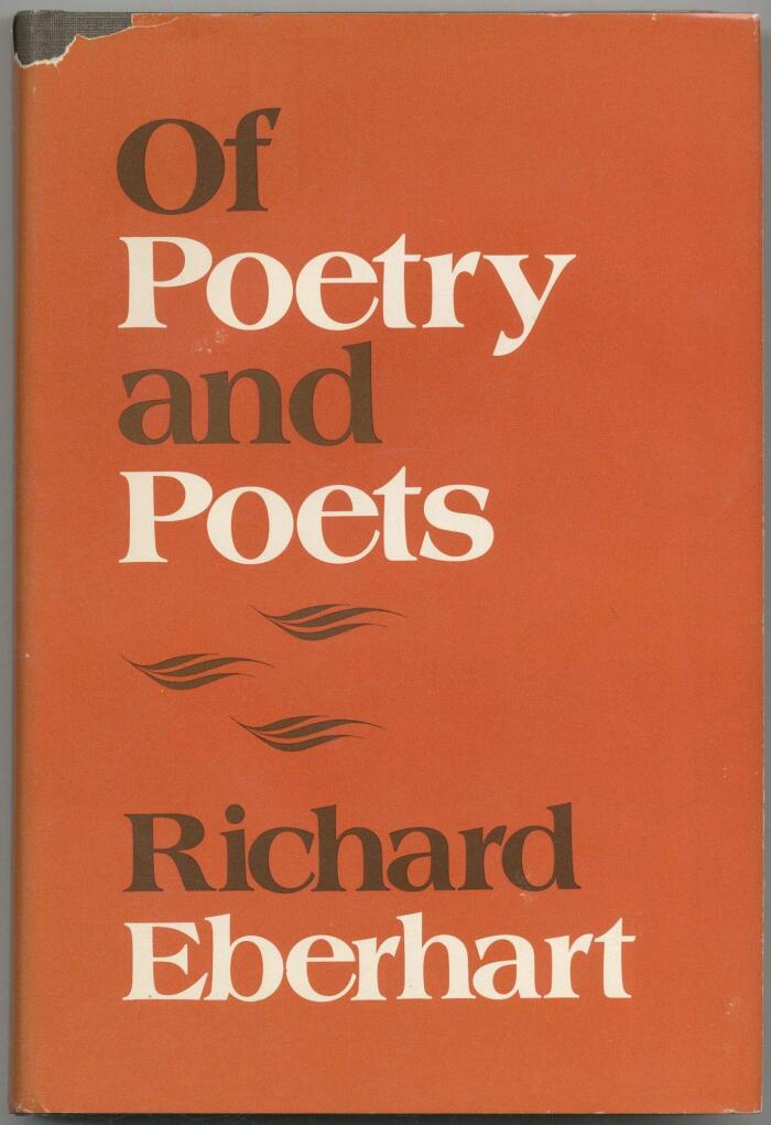 Of Poetry and Poets