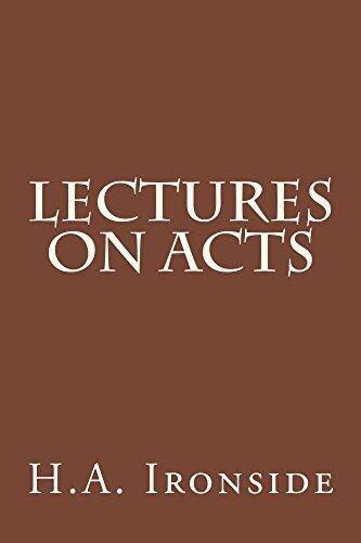 Lectures On Acts