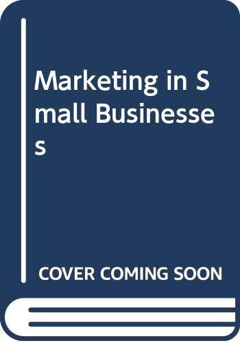 Marketing in Small Businesses