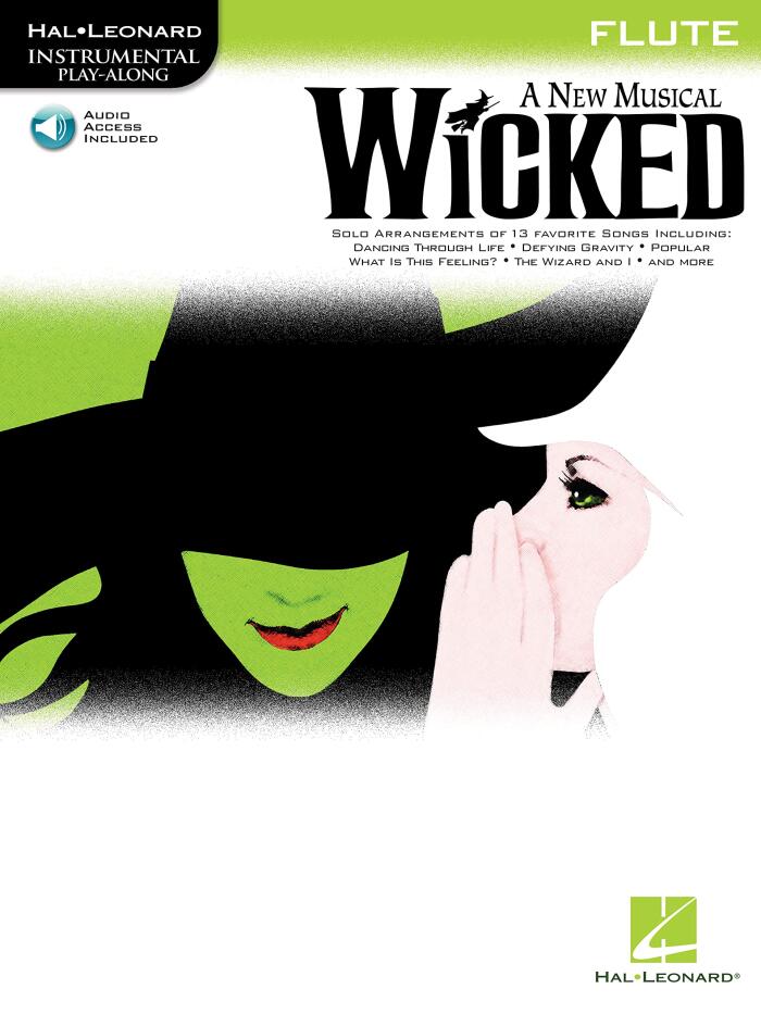 Wicked for Flute: Instrumental Play-Along with Online Audio