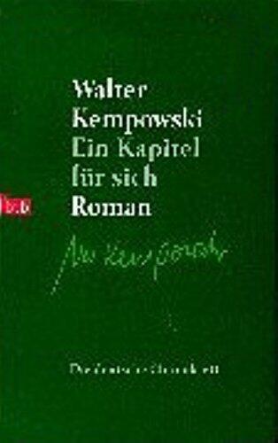 Ein Kapitel für sich