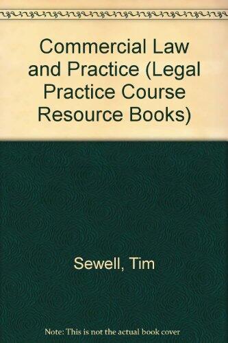 Commercial Law and Practice