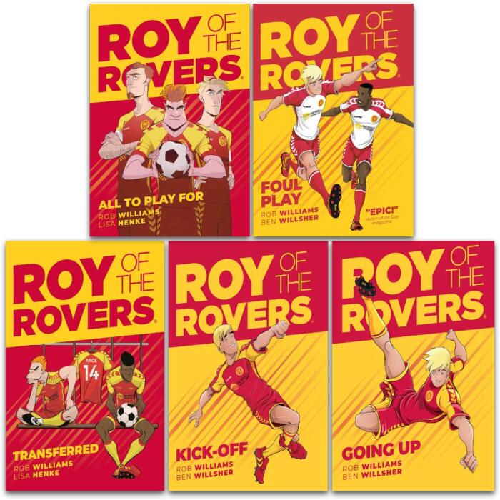 Roy of the Rovers Graphic Novel 5 Books Collection Set