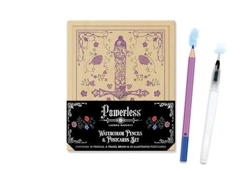 Lauren Roberts: Powerless Watercolor Pencils and Postcards Set