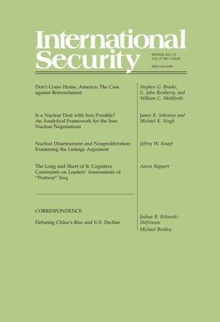 International Security (37:3)