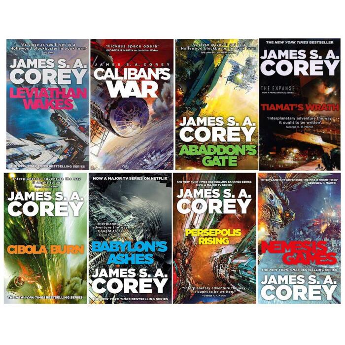 James S.A. Corey Expanse Series (8 Books Collection Set)