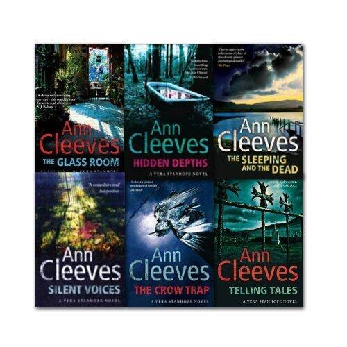 Ann Cleeves Vera Stanhope Series Collection (6 Books Set)