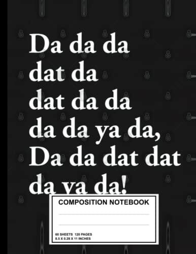 King George Hamilton Notebook: Composition Notebook - College Ruled 120 Pages - Large 8.5 x 11