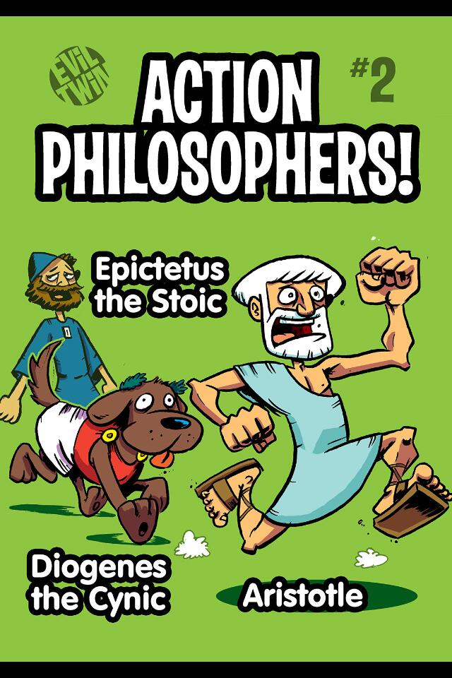 Action Philosophers #2: Aristotle, Epictetus the Stoic & Diogenes!