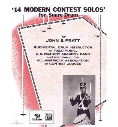 [14 Modern Contest Solos: For Snare Drum]