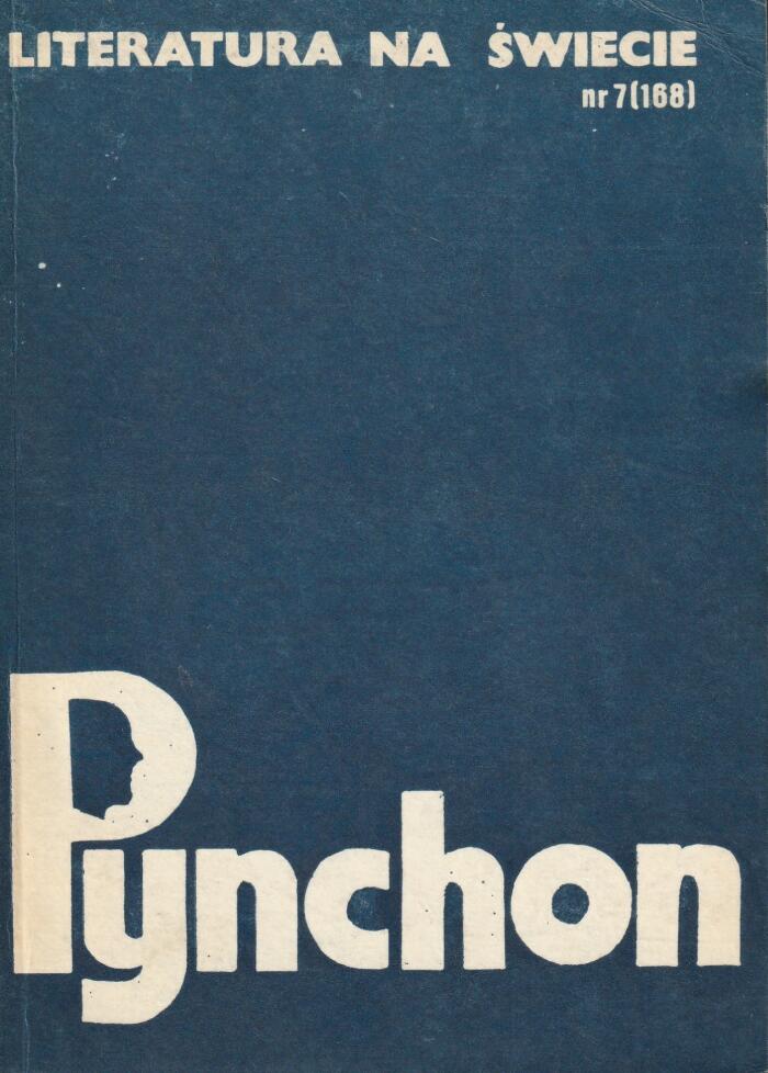 Literaratura na Świecie: Thomas Pynchon, 7/1985