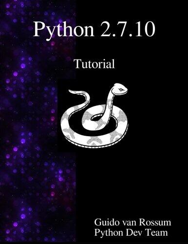 Python 2.7.10 Tutorial: An Introduction to Python