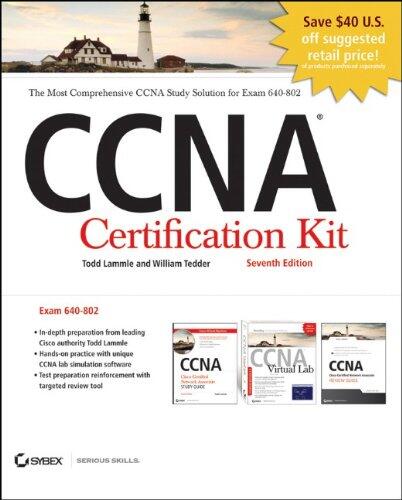 CCNA Cisco Certified Network Associate Certification Kit (640-802) Set