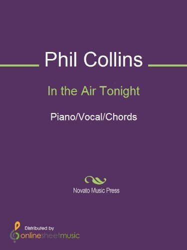 In the Air Tonight Sheet Music
