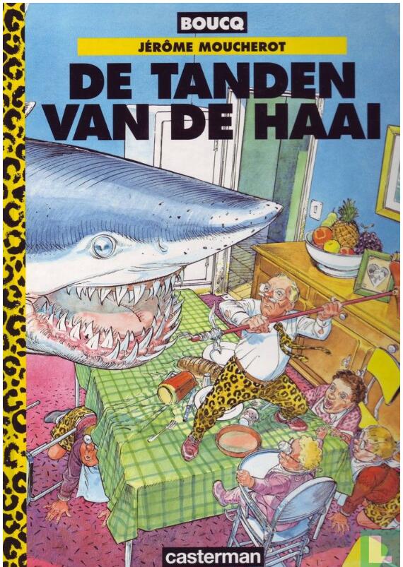 De tanden van de haai