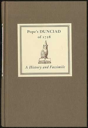 Dunciad Of 1728: A History And Facsimile