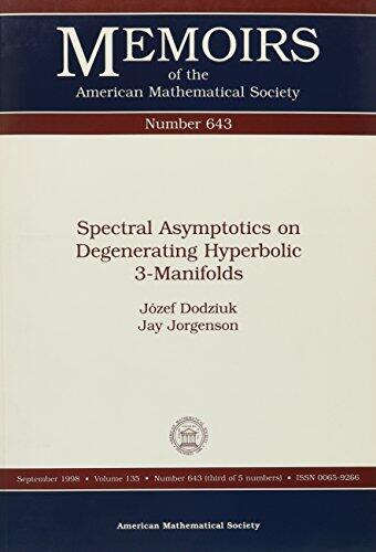 Spectral Asymptotics on Degenerating Hyperbolic 3-Manifolds