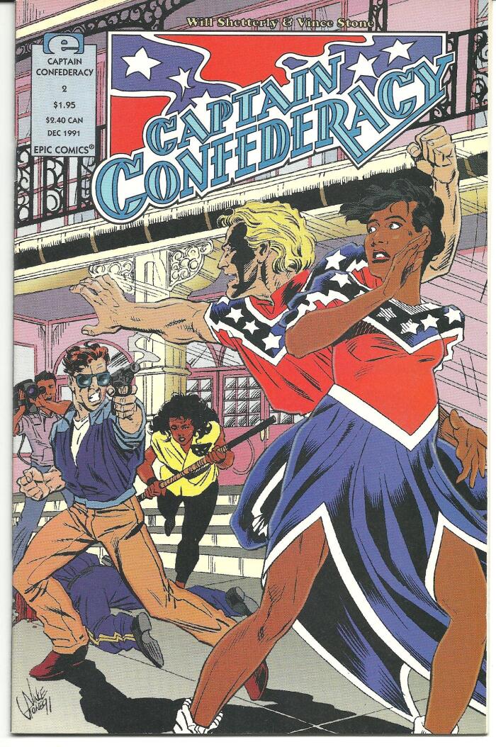 CAPTAIN CONFEDERACY 1-4 complete story (CAPTAIN CONFEDERACY