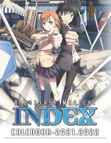 A Certain Magical Index: 2021.2022 Anime/Manga Calendar with Big Size - High Quality Images