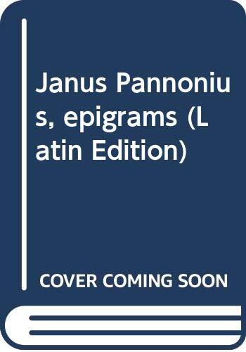 Janus Pannonius, epigrams