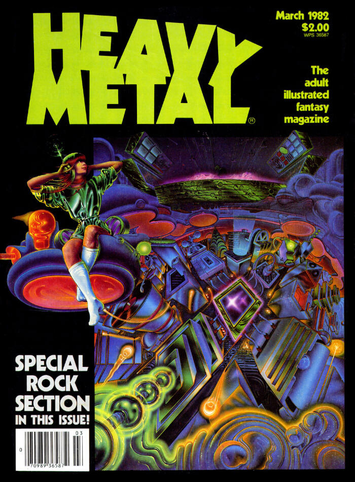 Heavy Metal, March 1982