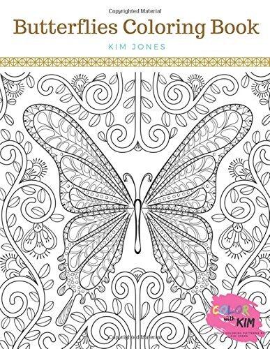 BUTTERFLIES: A Butterflies Coloring Book