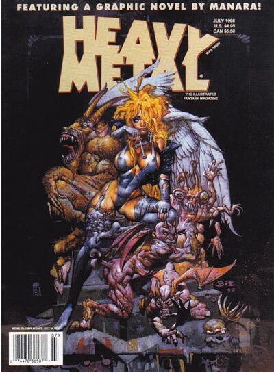 Heavy Metal, July 1998