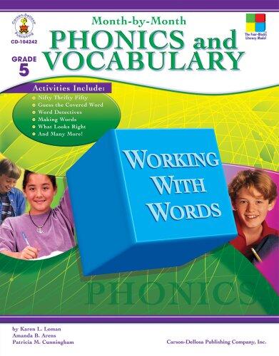 Month-by-Month Phonics and Vocabulary (Grade 5)