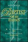 Holy Bible Baptist Study Edition: New King James Version Burgundy Bonded Leather
